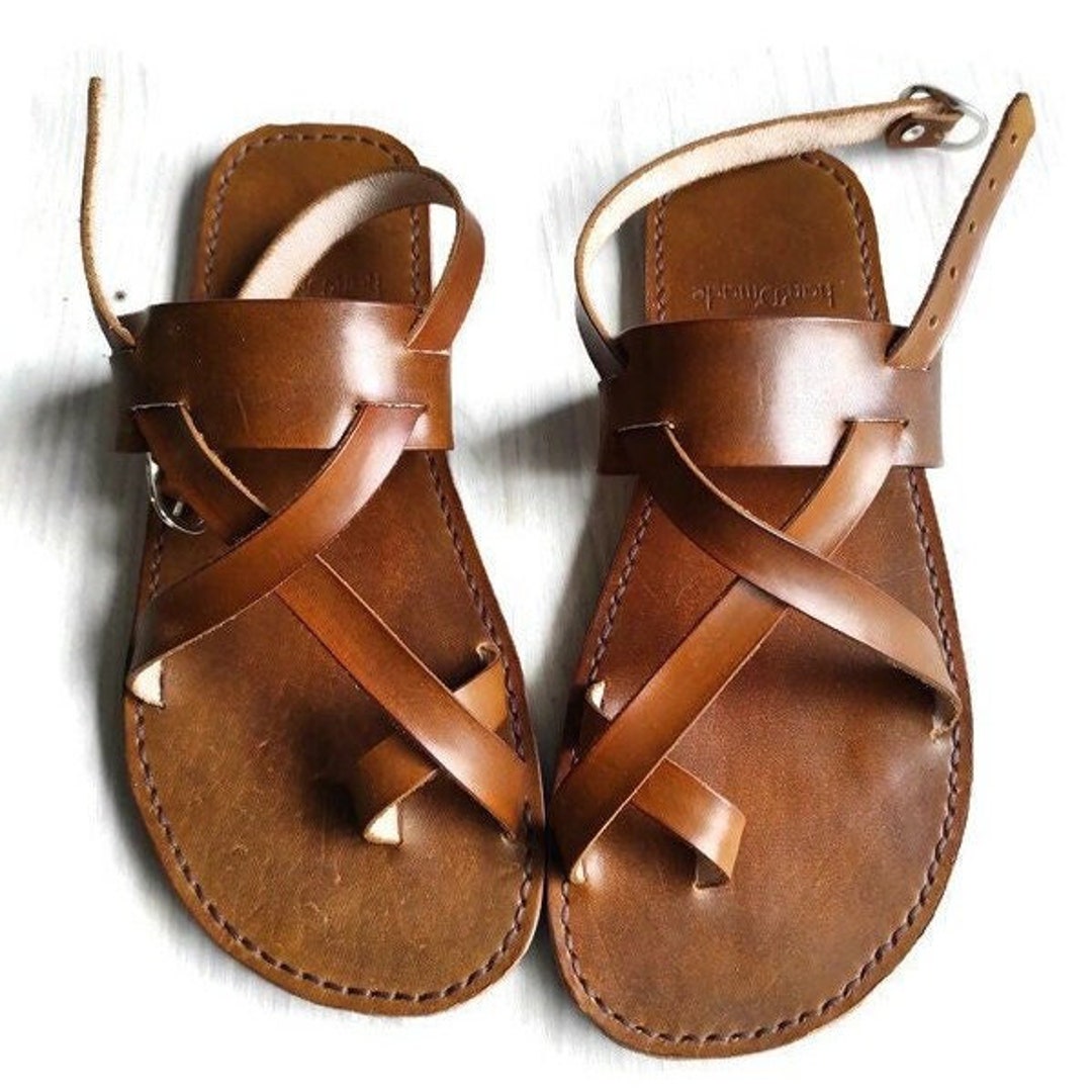 Sustainable Barefoot Sandals, Boho Sandals, Leather Sandals With Flex