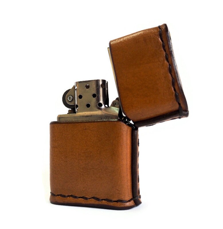 Zippo Lighter Holder Zippo Case Leather Lighter Case 7th Etsy