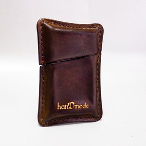 Porte-cartes à jouer, Pochette de tarot, Porte-cartes de visite en cuir, Porte-cartes en cuir, Étui à cigarettes en cuir, Boîte de tarot, Cadeau du 30e anniversaire