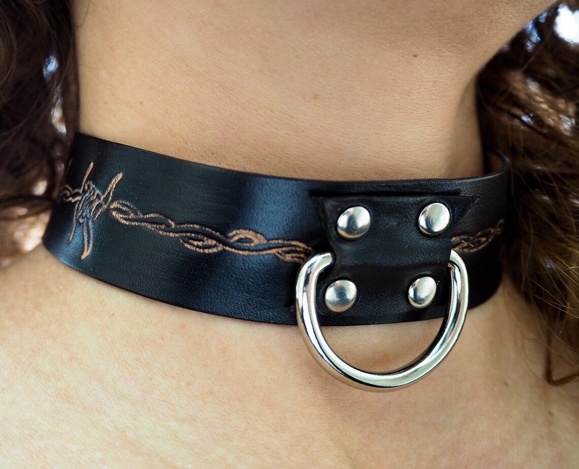 Custom BDSM Collar BDSM Slave Collar Submissive Collar BDSM Etsy