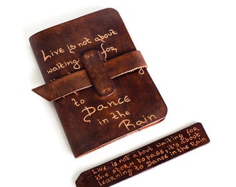 Funda de cuero hecha a mano para Kindle: Funda personalizada para lector electrónico