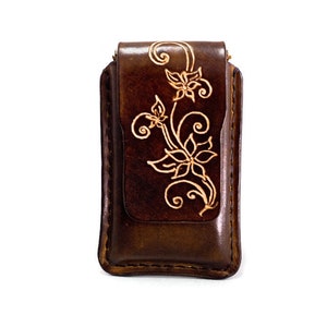 Étui à cigarettes en cuir, Accessoires pour fumeurs, Étui à tabac, Porte-cigarettes, Boîte à cigarettes vintage, Cadeaux 40e anniversaire pour femmes