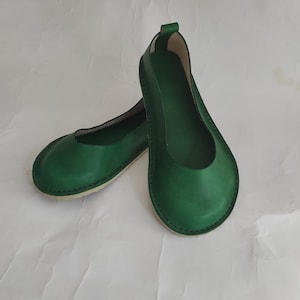Custom size barefoot shoes, Natural foot shape minimalist shoes, Ballet shoes, Zero drop ballet shoes, Women wide toe box shoes