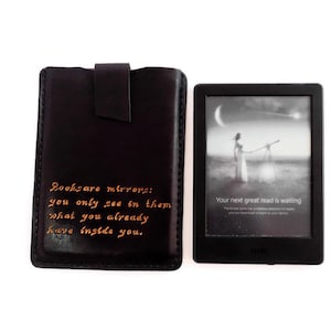 Kindle Hülle, Kindle Hülle, Bücherwurm Geschenke, Kindle Hülle, Kindle Lederhülle, Kindle Paperwhite Hülle, 21. Geburtstag Geschenk für sie