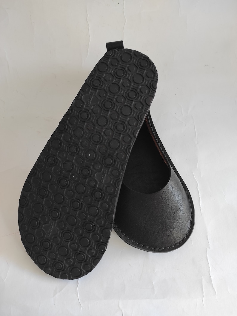 Natural foot shape barefoot shoes, Custom size minimalist shoes, Ballet shoes, Zero drop ballet shoes, Women wide toe box shoes image 8