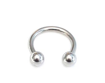 Surgical Steel SEPTUM RING / septum 14g, daith piercing, septum horseshoe, daith earring, conch earring, conch piercing jewelry, daith ring