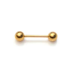 NIPPLE RING BARBELL / Surgical Steel Nipple Piercing Jewelry - Etsy
