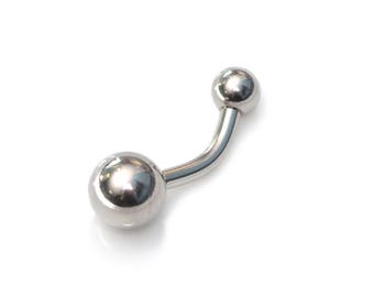 BELLY RING / belly button rings Surgical Steel, belly jewelry, belly barbell, piercing jewelry, belly button jewelry, navel piercing 14g