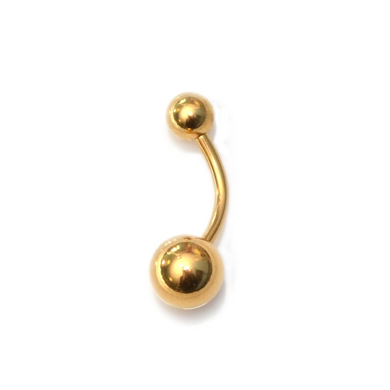 BELLY JEWELRY / Gold Belly Button Rings Navel Piercing Etsy