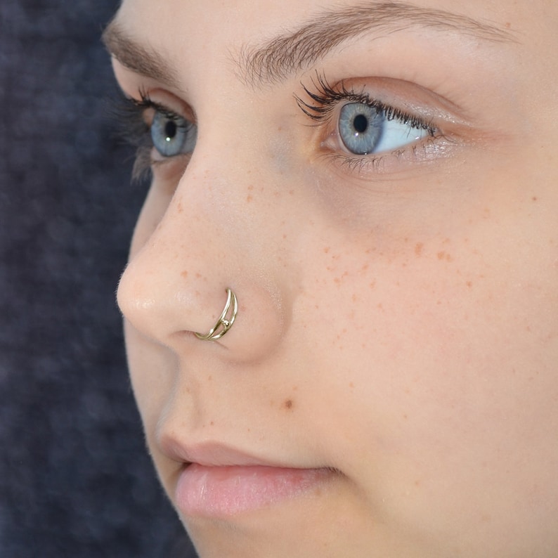 Septum Y Piercing En La Nariz