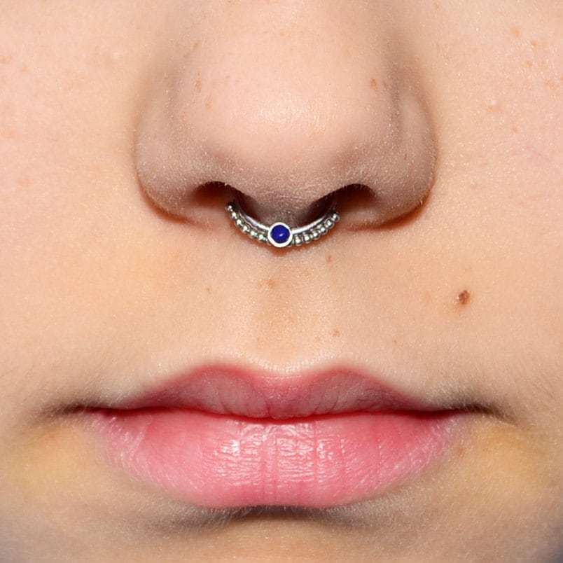 20g Silver Horseshoe 2mm/2.5mm/3mm Barbell Piercingsingle, Septum Ring,  Nose Ring, Cartilage, Rook, Helix 