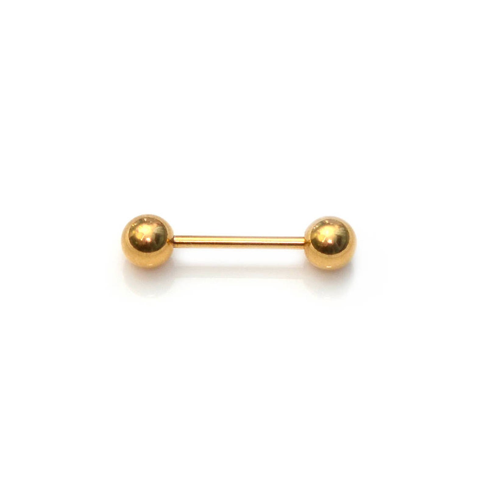 NIPPLE RING BARBELL / surgical steel nipple piercing jewelry | Etsy