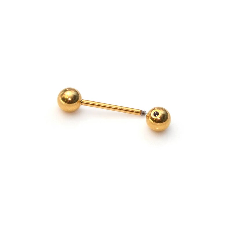 NIPPLE RING BARBELL / Surgical Steel Nipple Piercing Jewelry - Etsy