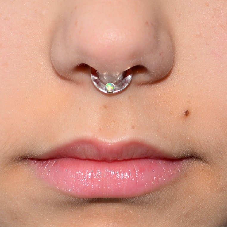 Hammered septum best sale ring