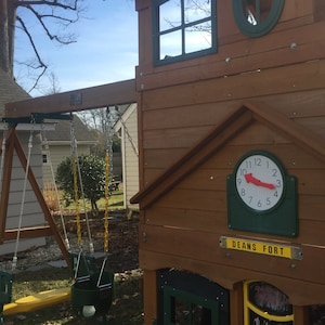 Everlast Playhouse / Swingset Name Sign