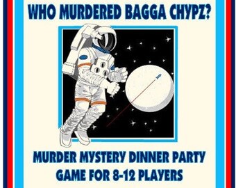 1970's MURDER MYSTERY DINNER PARTY GAME for 10-12 players WHO MURDERED CHEF? 