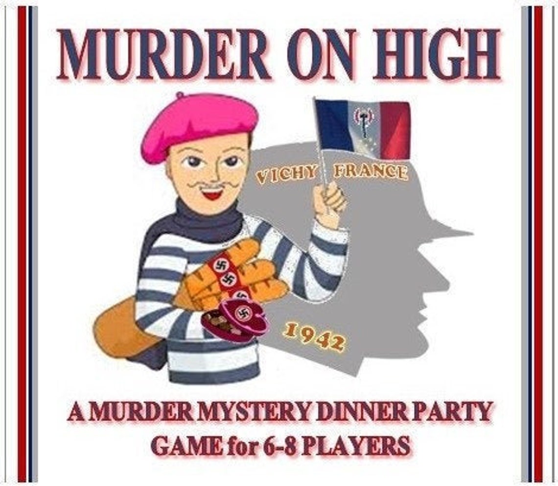 Host a 1940's Wartime WW2 Murder Mystery Dinner Party Game ...