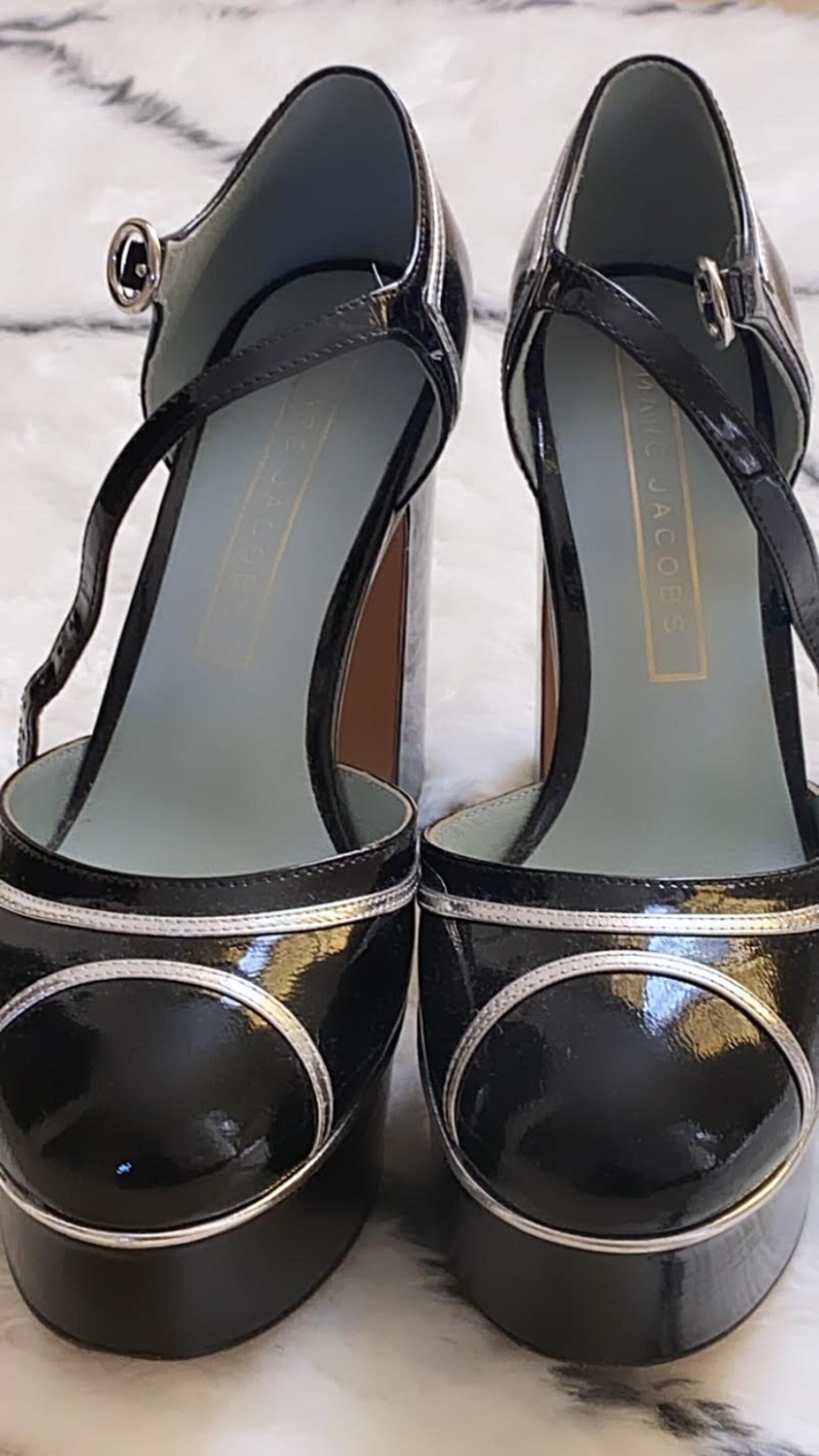 Stacked Marc Jacobs Mary Jane High Heels | Etsy