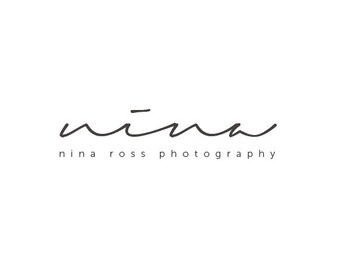 script logo design signature logo premade handwritten logo writing logo design photographer logo text logo fancy logo cursive logo