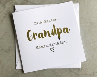 Download Grandpa Birthday Card Etsy