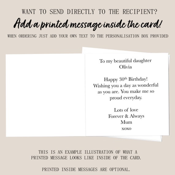 Old English Co. Carte D'anniversaire Pour Amie – Superbe Carte D