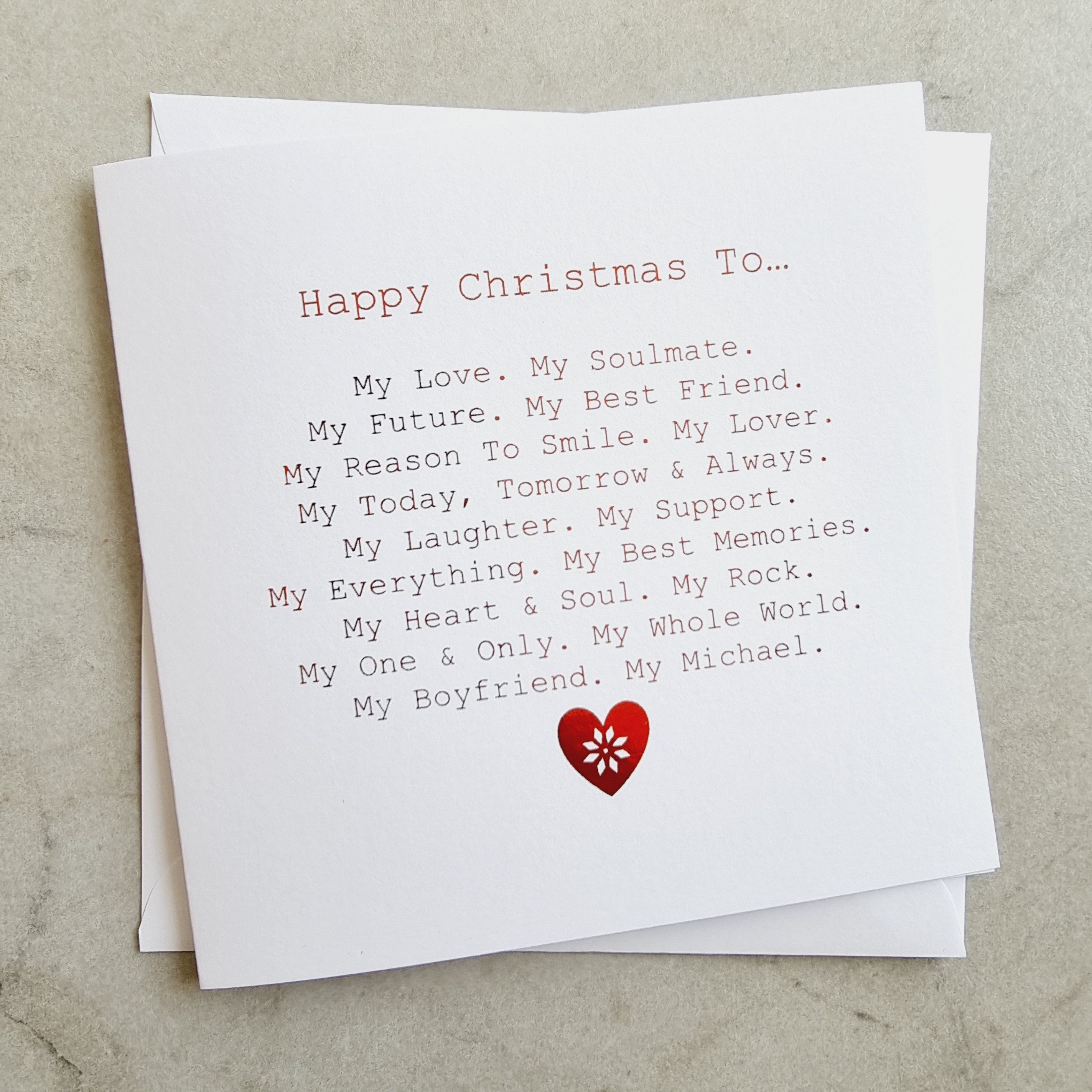 Christmas letter to boyfriend discount