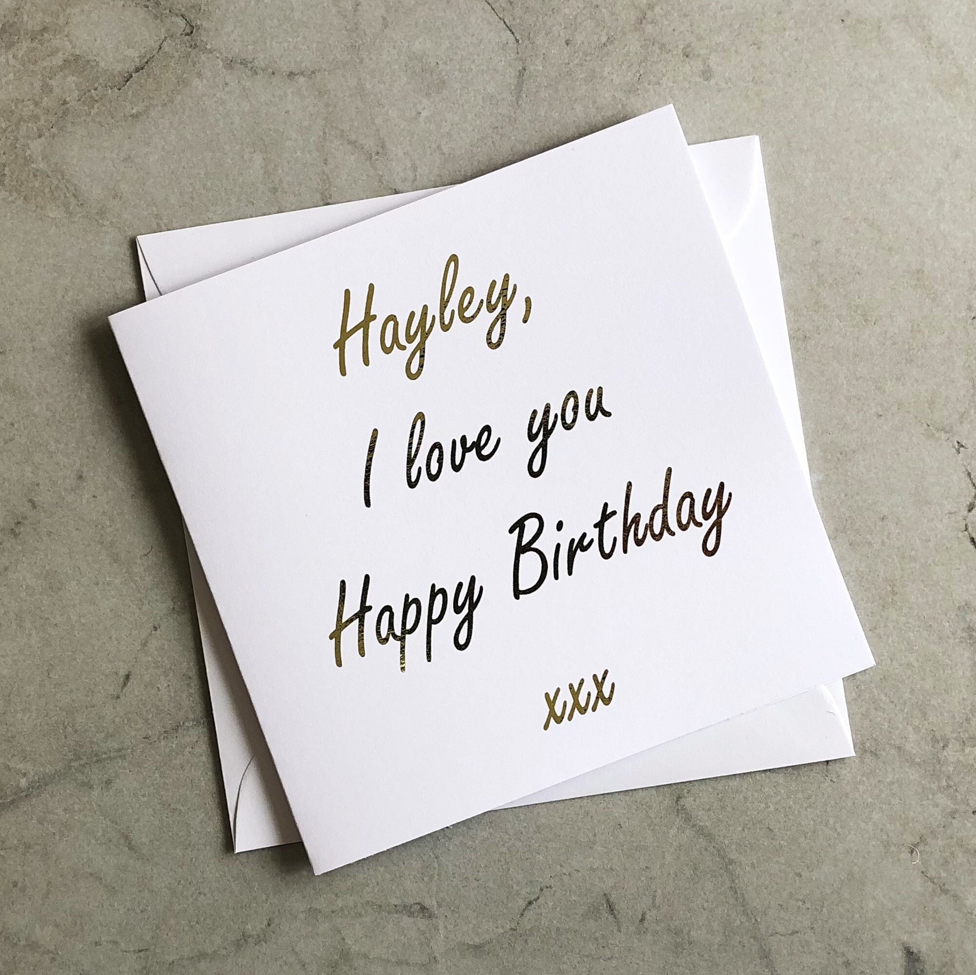 personalised romantic birthday card wife birthday card etsy