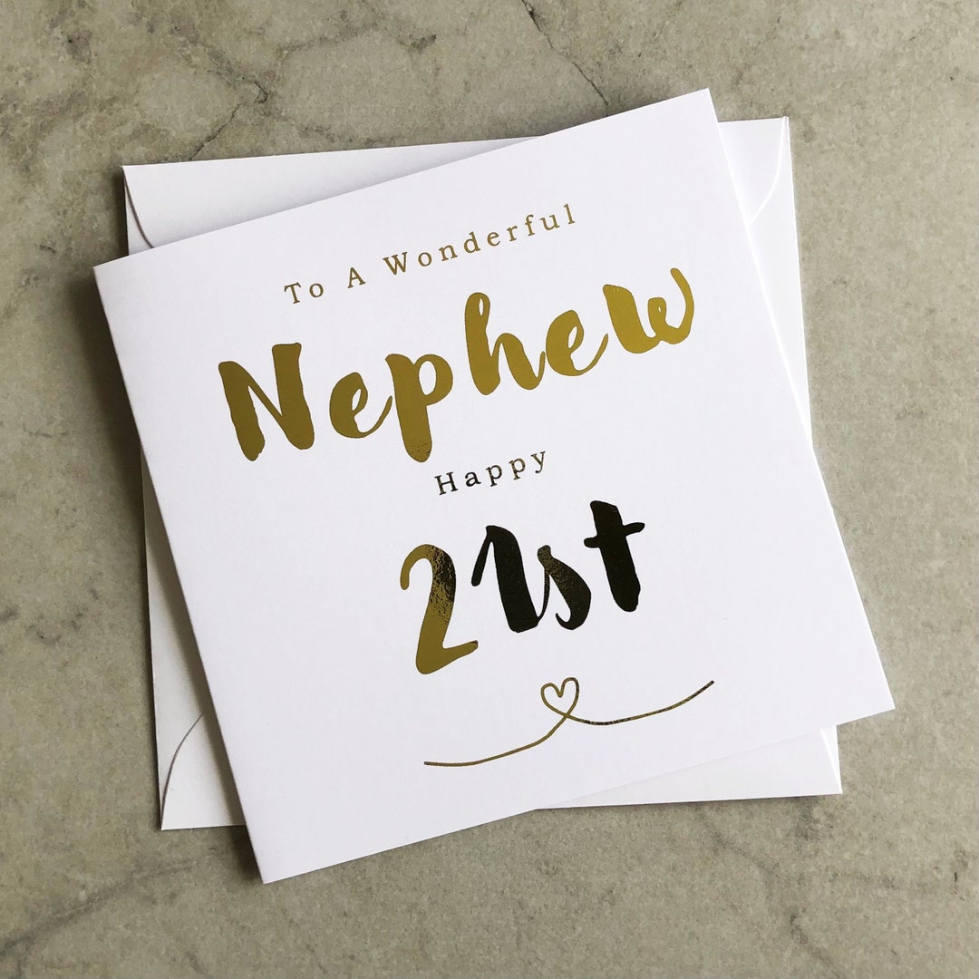 70 Happy 21st Birthday Wishes For Nephew Turning 21 In 2022 - Happy - Foto 10