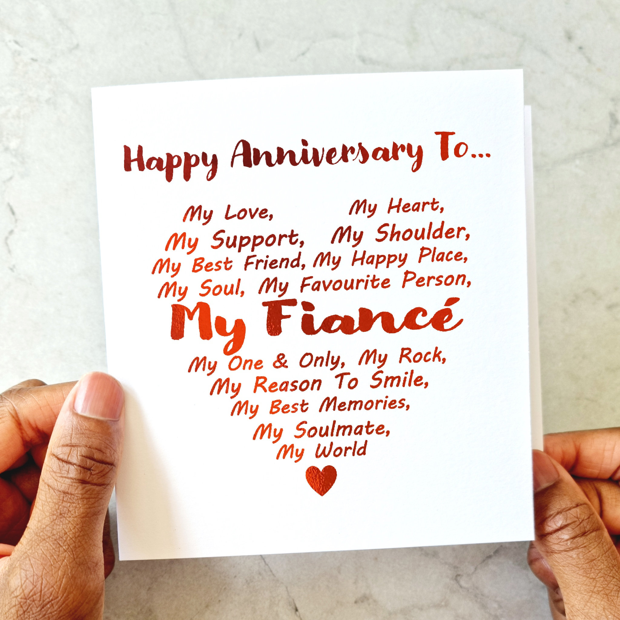 Cute Anniversary Card For Boyfriend, Anniversary Card For Girlfriend, I