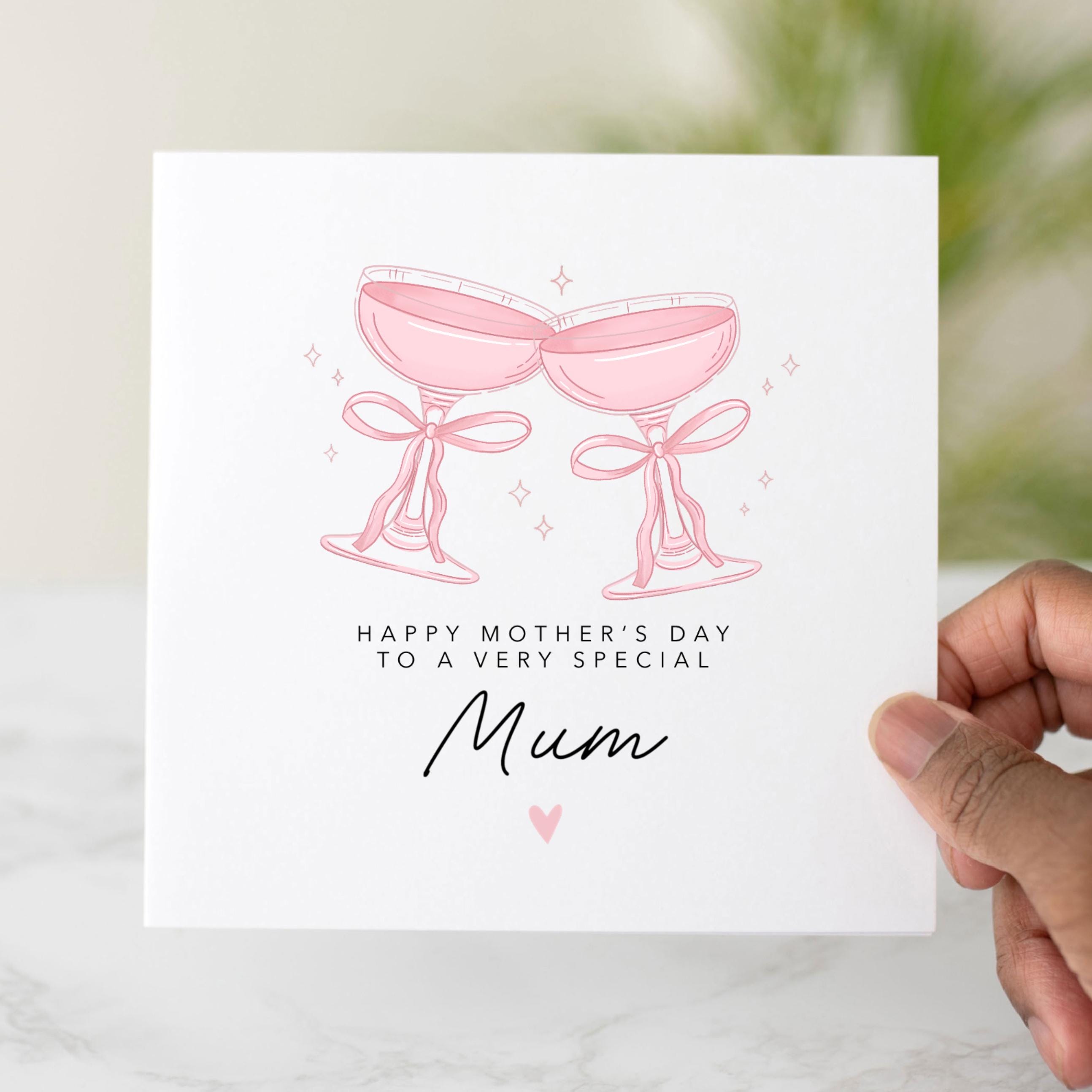 Cute Mum Mothers Day Card, Mother's Day Card for Mum, Mum Card for ...