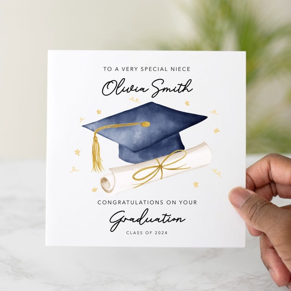 Personalised Congratulations On Your Graduation Card For Daughter...