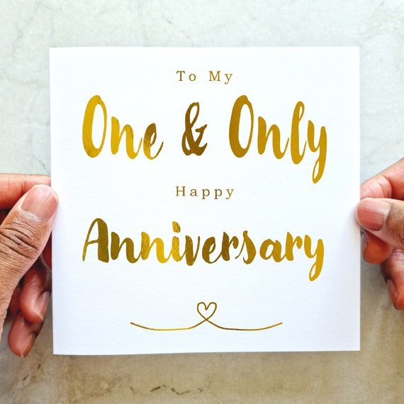 Old English Co. Wedding Anniversary Card For Husband - 'Who You - View #14