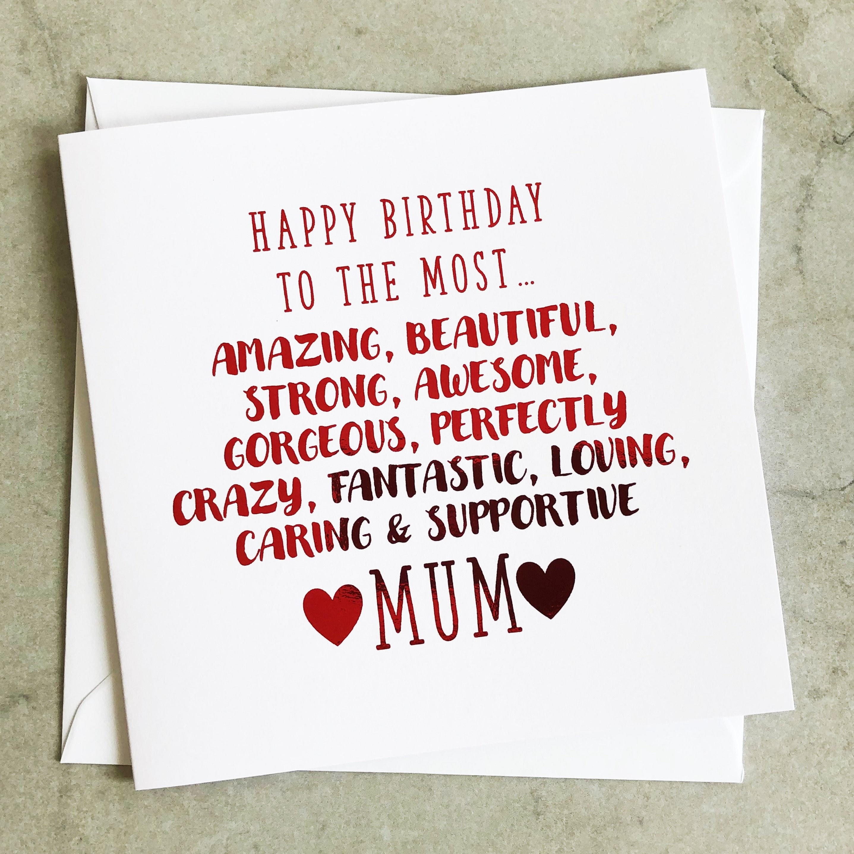 Mama Geburtstagskarte Karte für Mamas Geburtstag Etsy