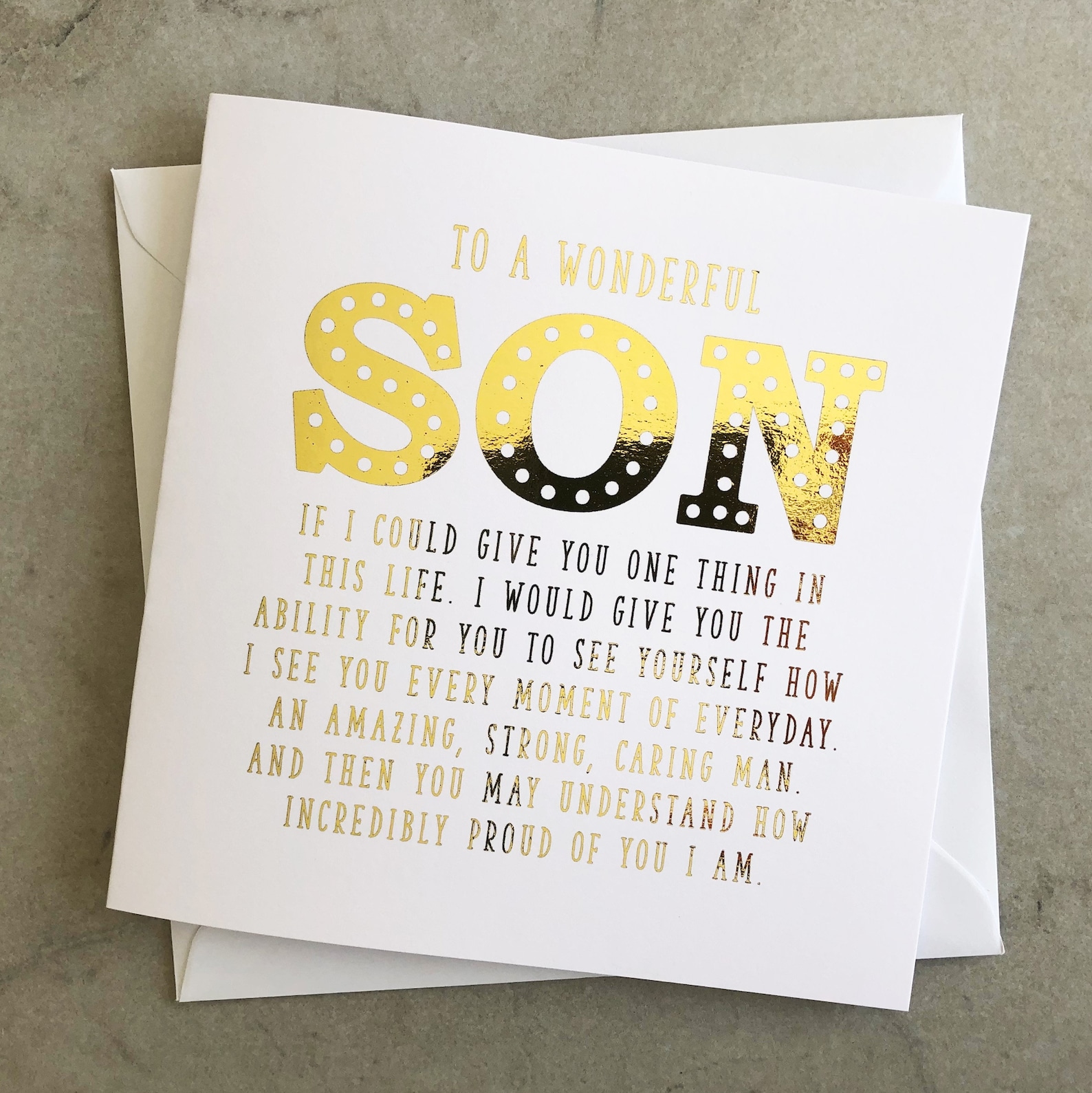 Son Birthday Card Birthday Son Card Birthday Card for Son Birthday Card