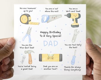 Funny Dad Brthday Card Sarcastc Card For Dad | Etsy