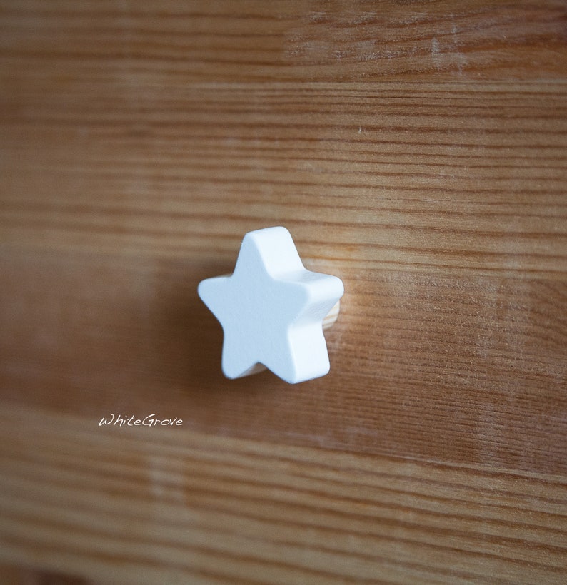 Stars drawer pulls/Wardrobe knobs/Nursery dresser knobs/Star Etsy