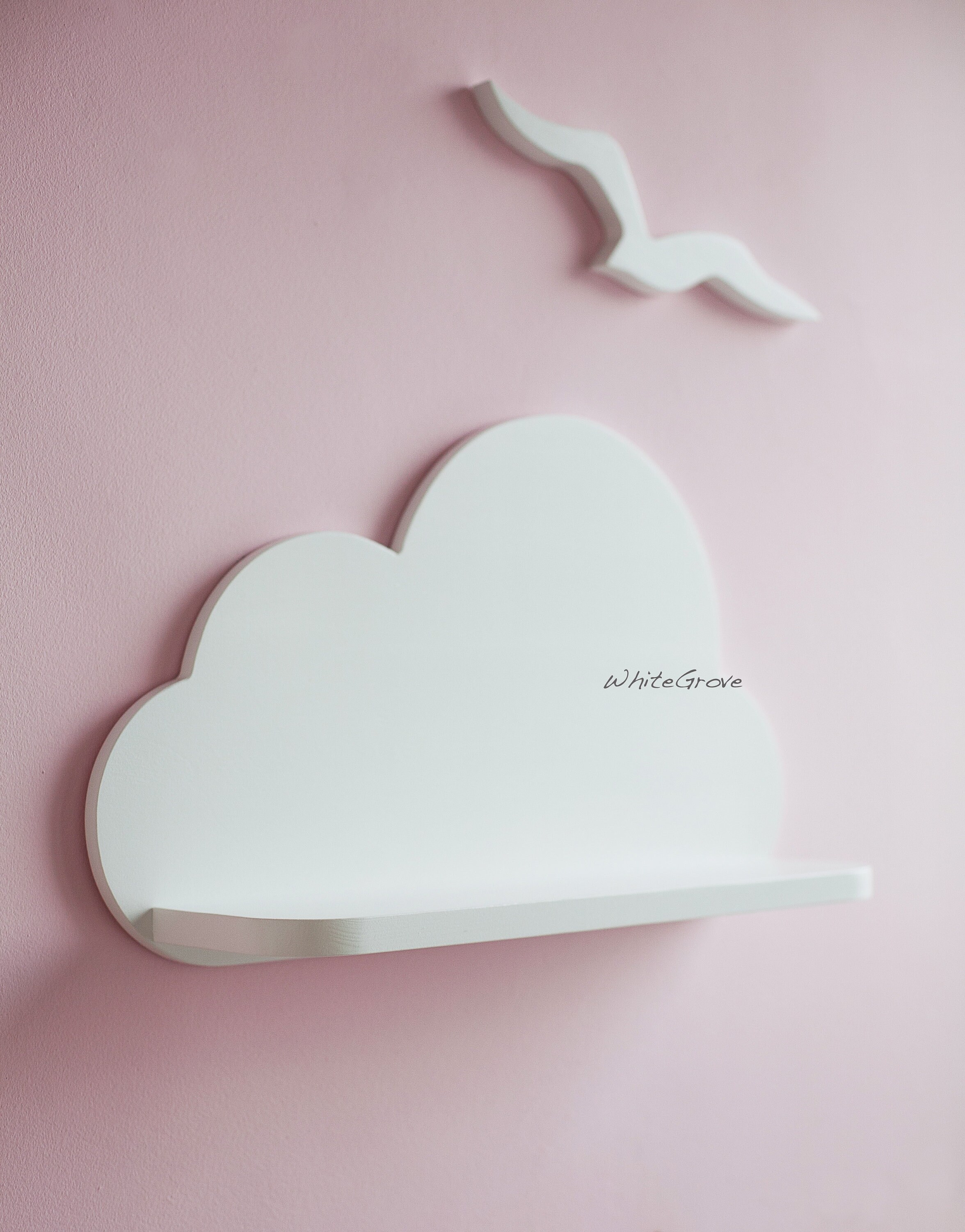 Shelf for baby nurserycloud shelfcloud decorkid Etsy
