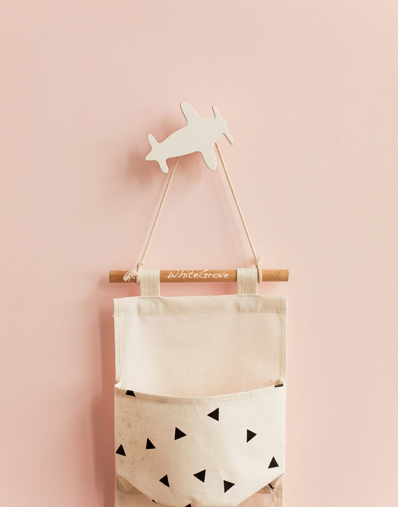 Wall Hooks Coat Wood Avia Style Airplane Aicraft Hangers Etsy