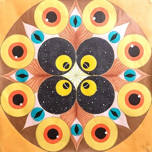 Mandala - Occhi Soleggiati