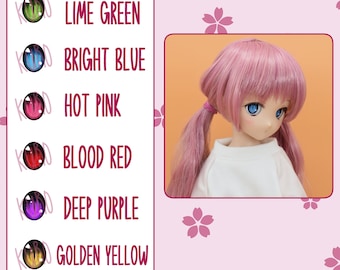 Demon/Dragon Glass Follow Me Eyes - 16mm-22mm for BJD, Dollfie Dream, Smart Doll (Multiple Colours)