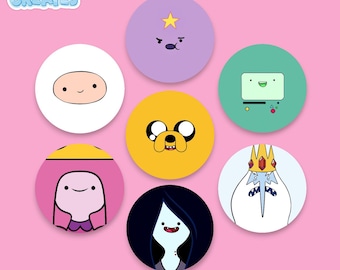 Pegatinas faciales de Hora de aventuras