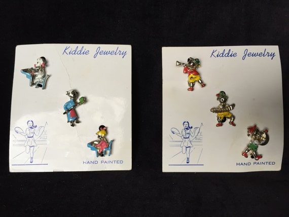 Kiddie Jewelry pins