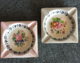 Vintage Occupied Japan Ashtrays