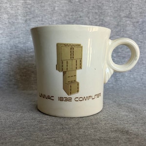 Vintage Univac Computer Mug