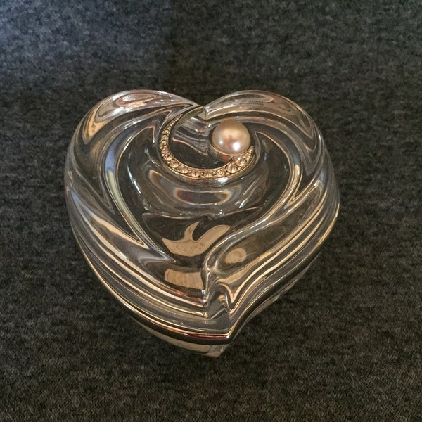 Vintage Lenox Heart Trinket Box