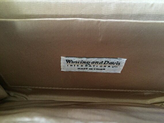 Beige Whiting and Davis Clutch - image 3