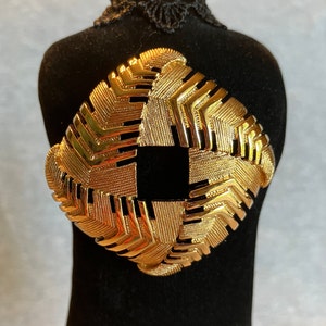 Vintage Monet Fern Brooch
