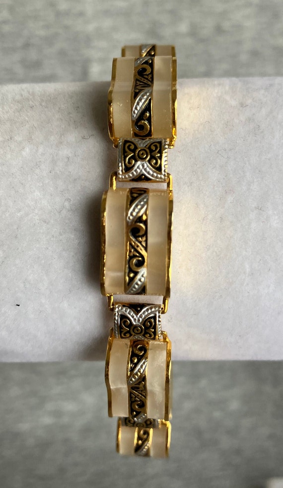 Vintage Damascene Bracelet - image 6