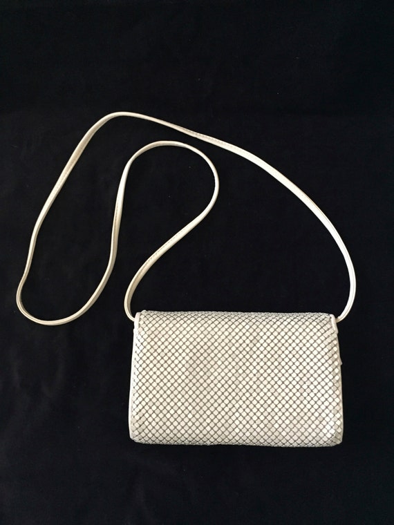 Beige Whiting and Davis Clutch - image 4
