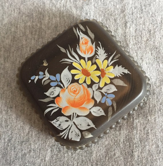 Vintage Jardinia Field Mice Trinket Box